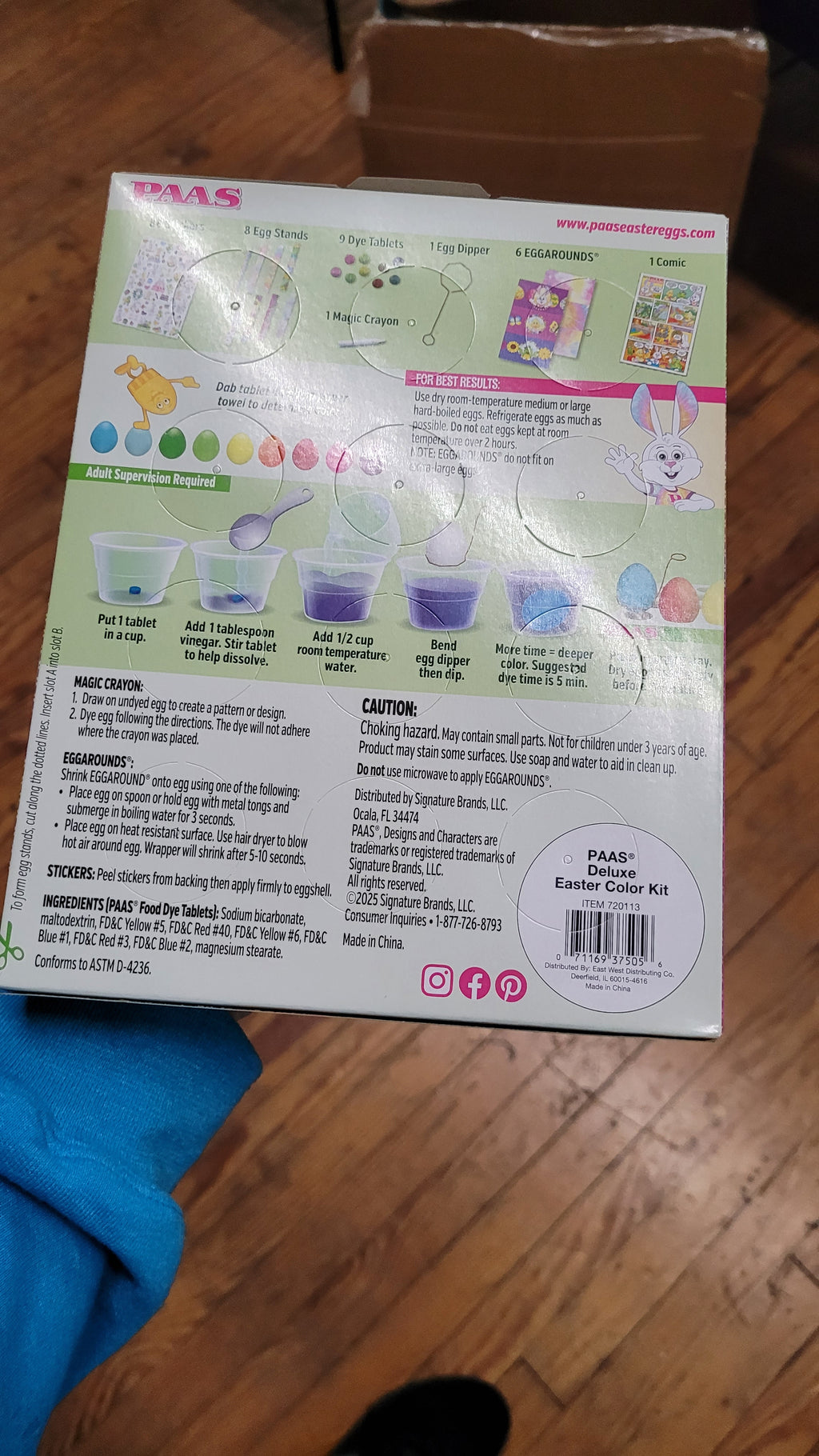 Egg dye kit