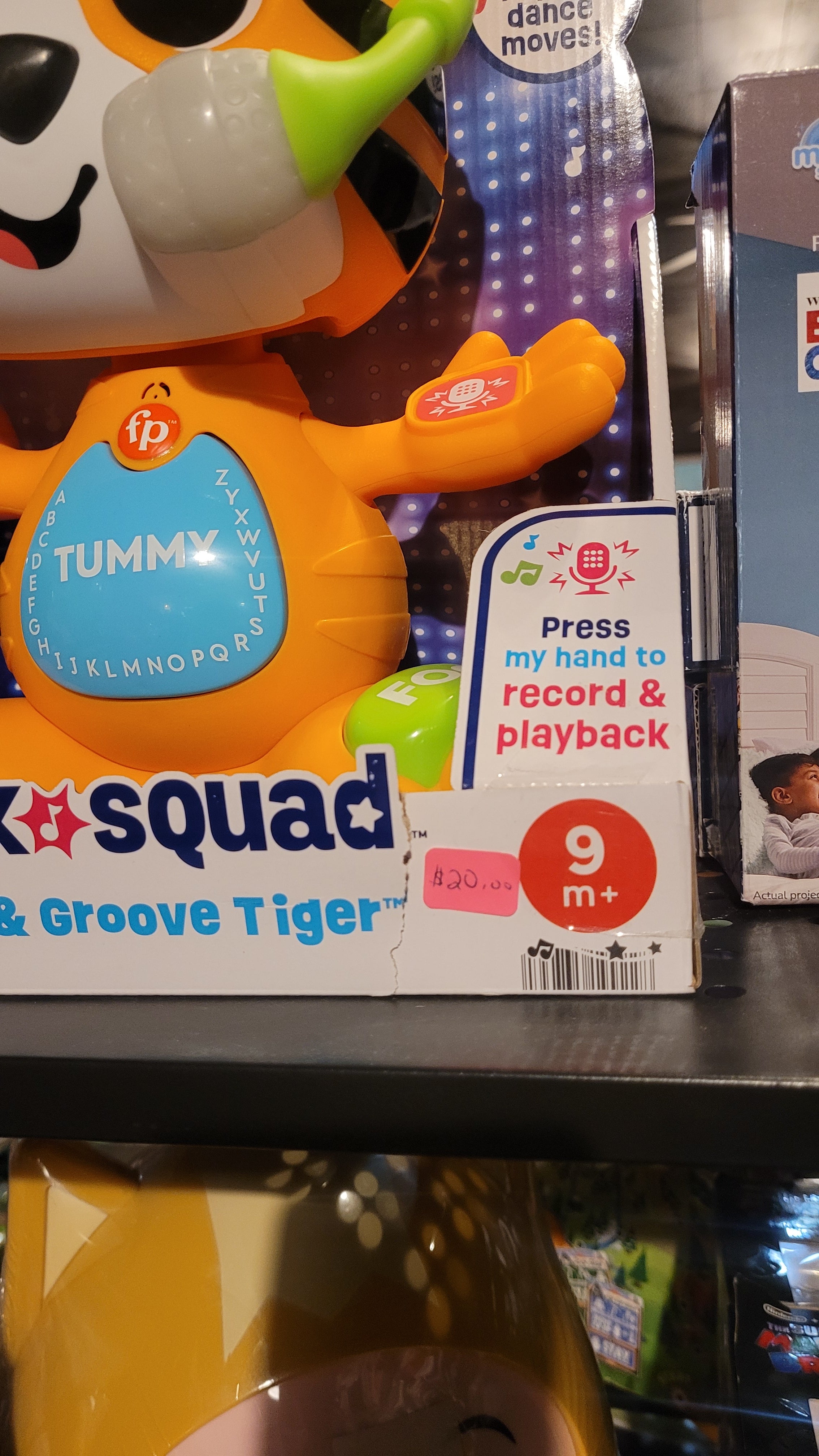 Tiger talking toy