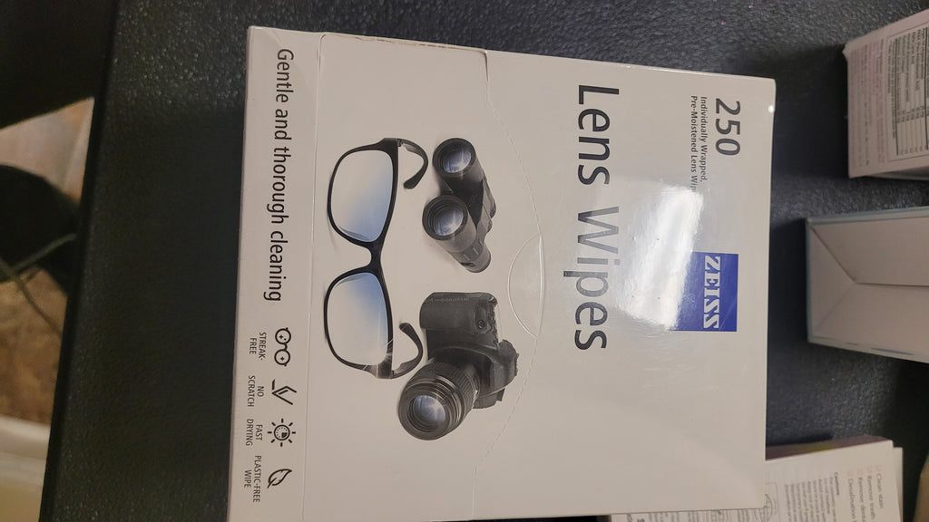 Lens wipes 250 count