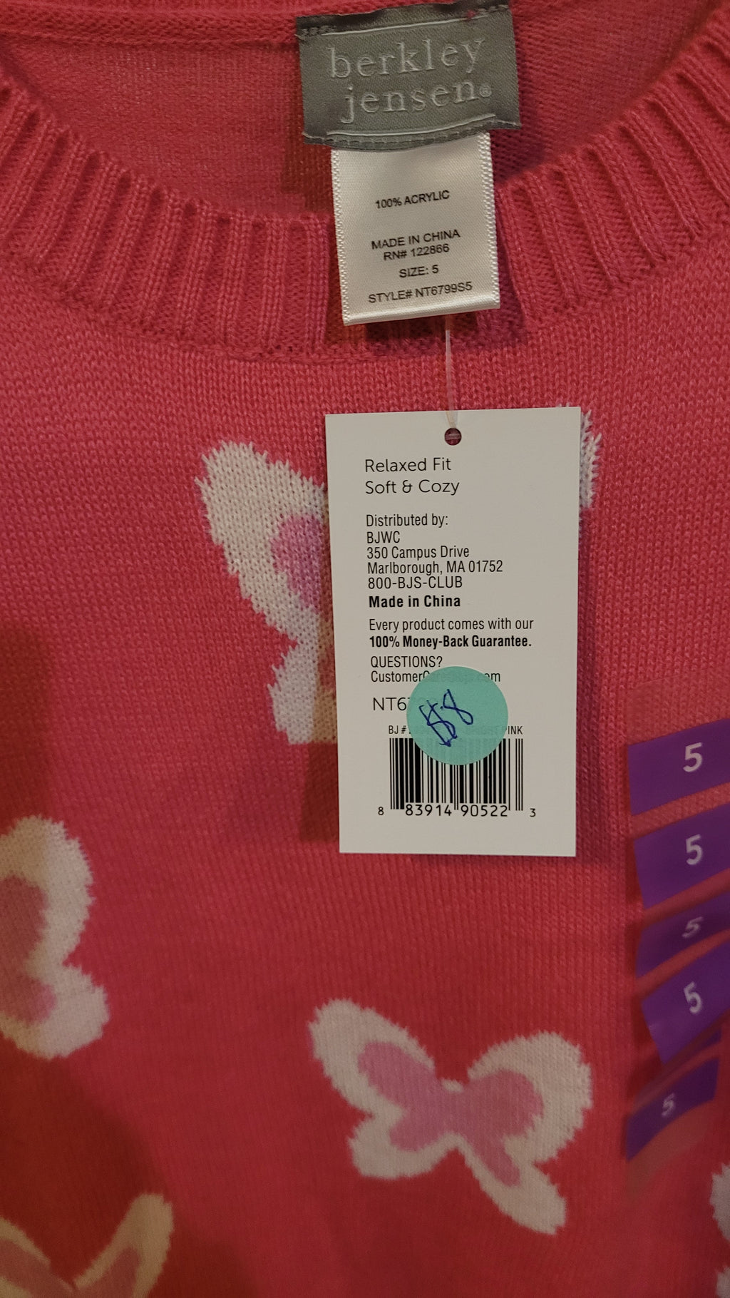 Kids sweater size 5