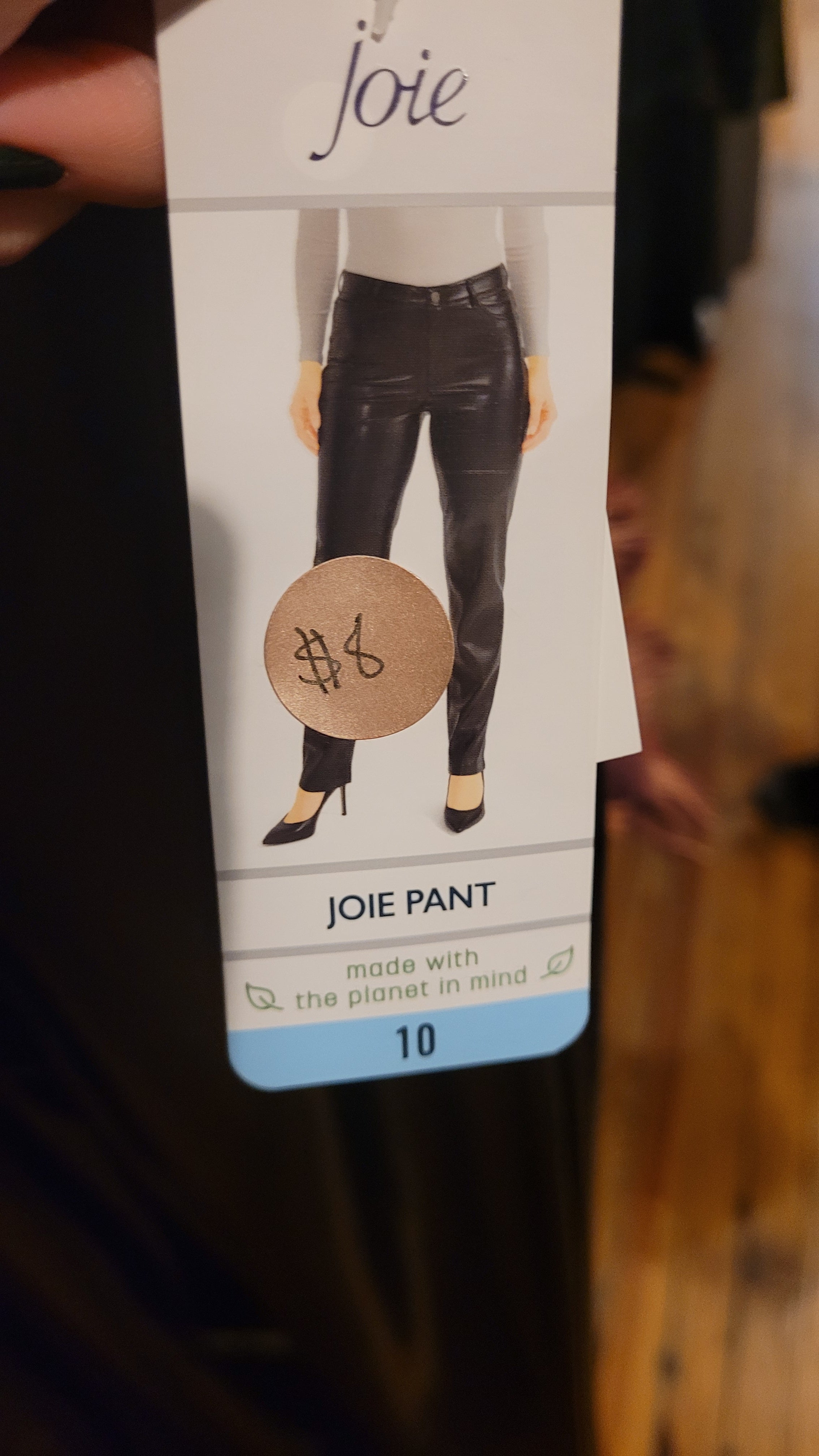 Size 10 leather like pants
