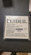 Leader sign