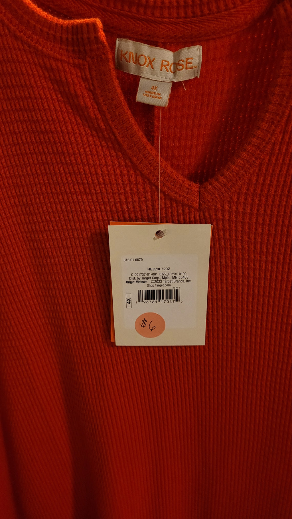 4x red shirt soft and stretchy