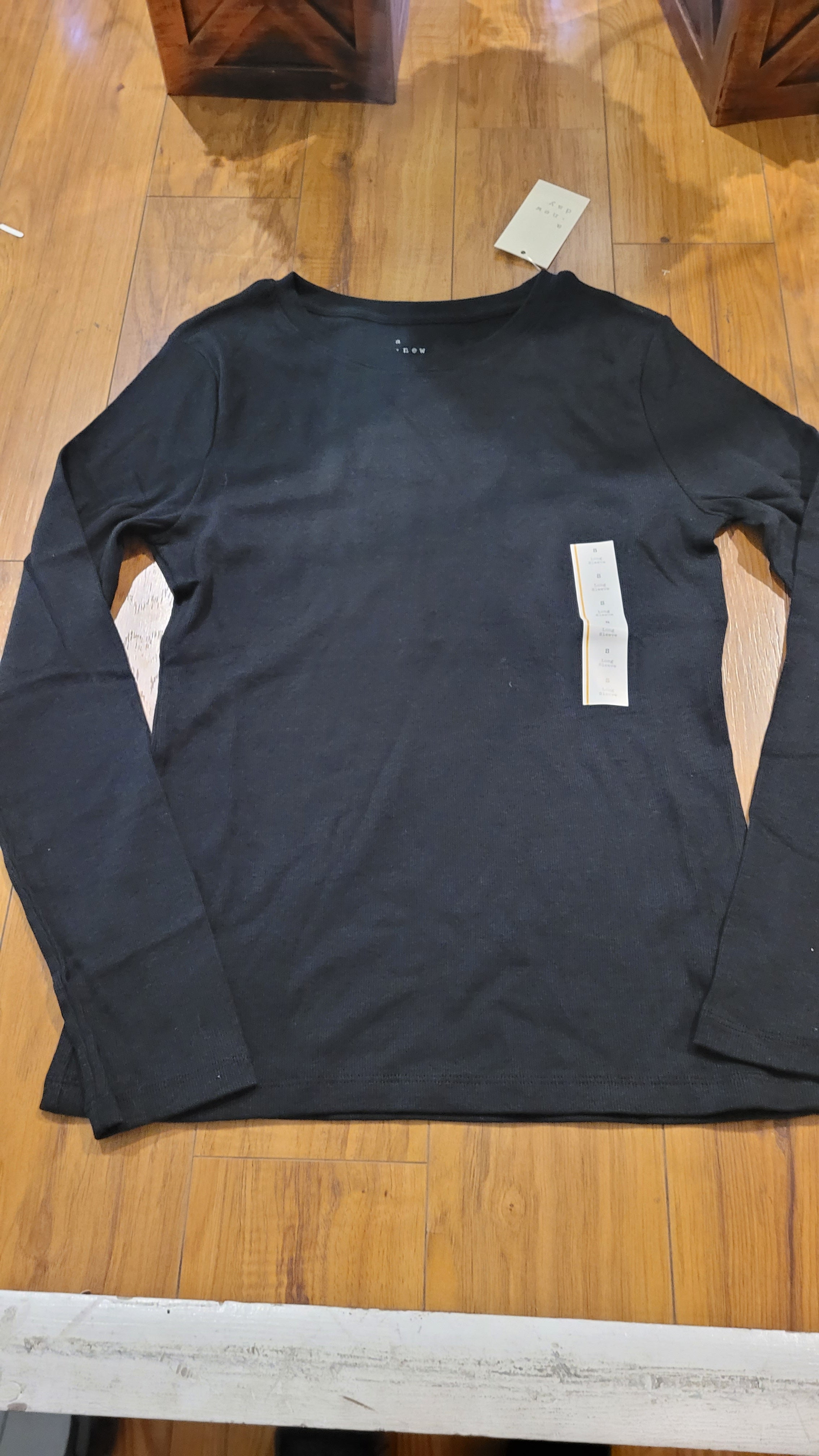 Black long sleeve Soft and stretchy
