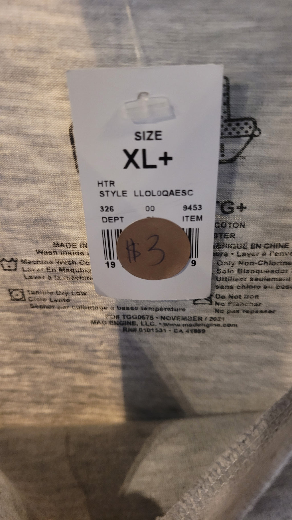 Kids XL but fits smaller