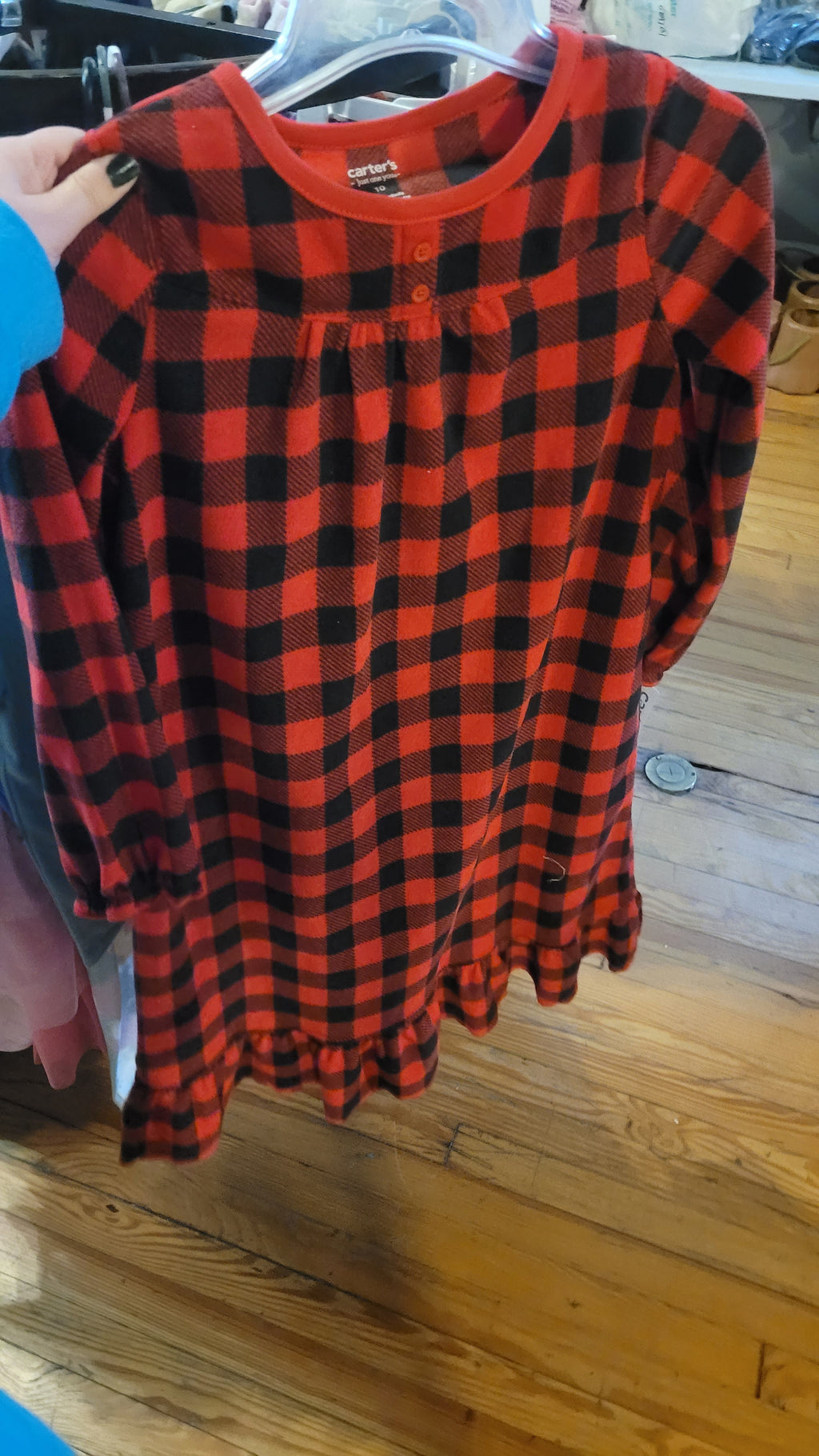 Kids Size 10 warm bedtime dress