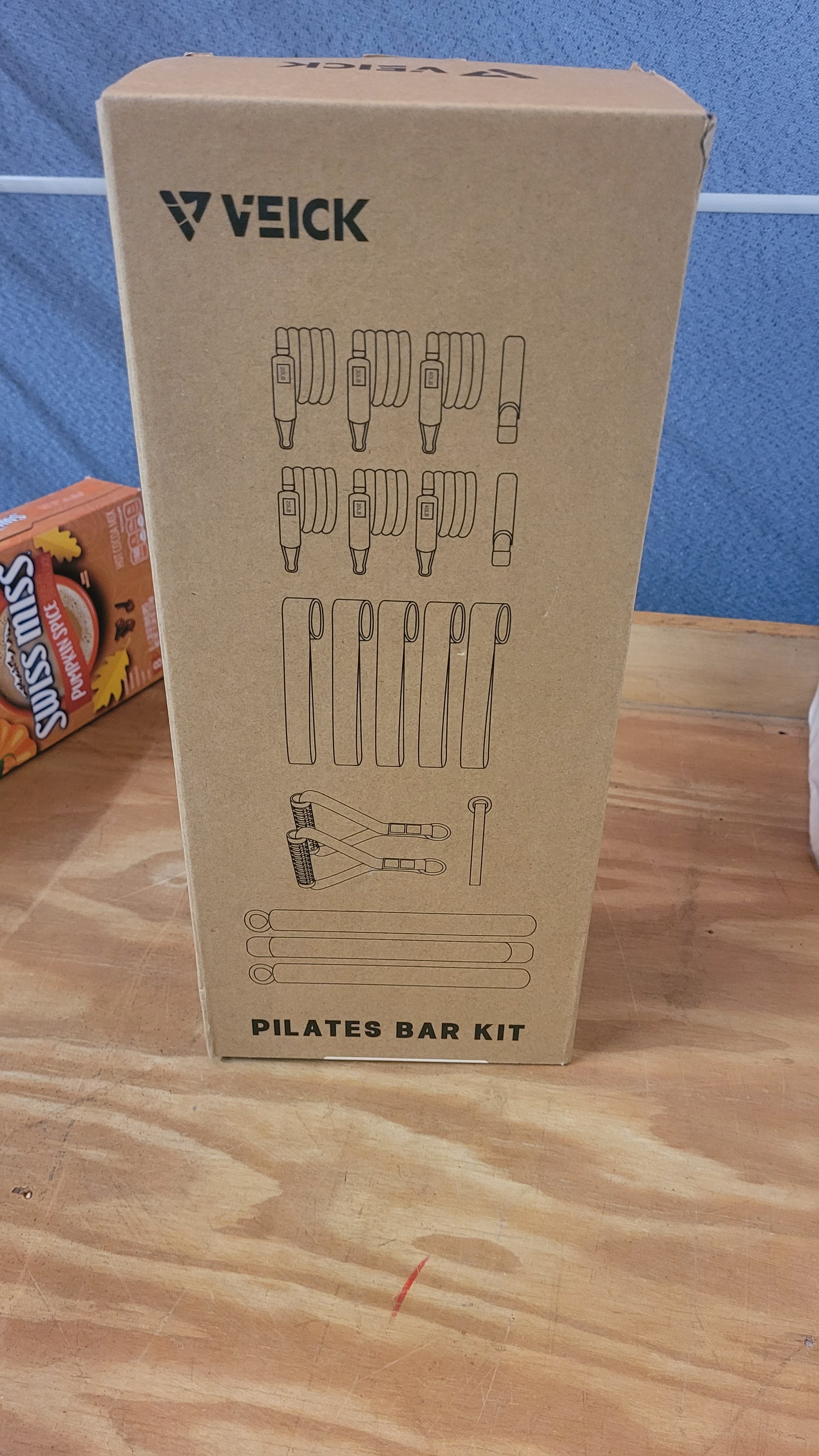 Pilates bar kit black