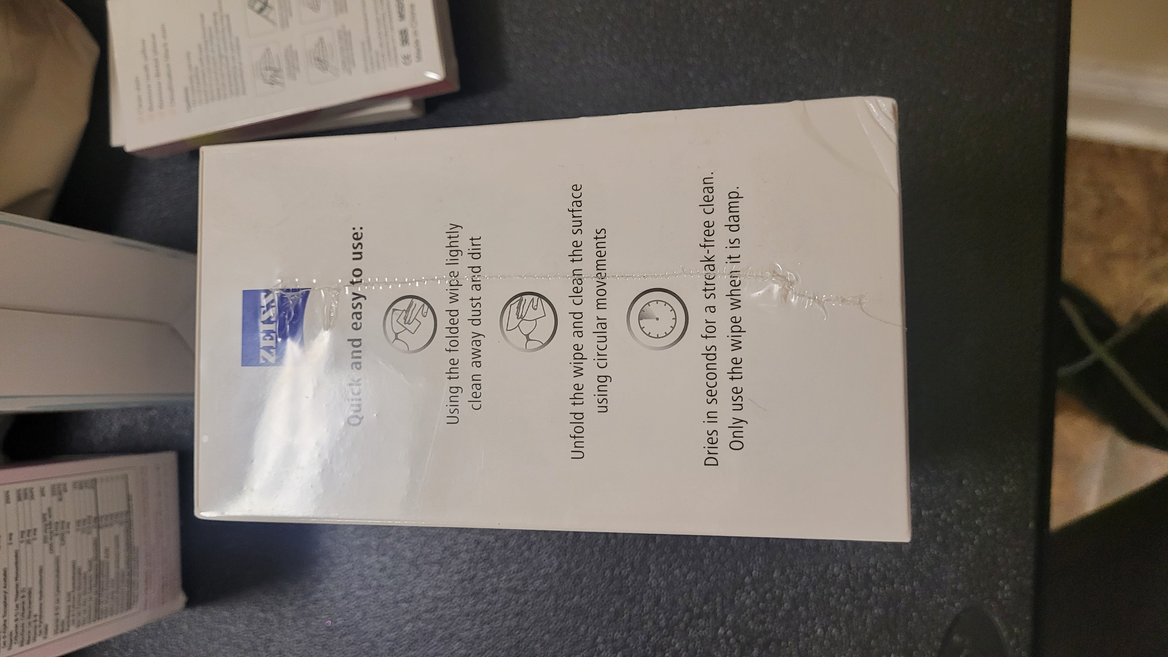 Lens wipes 250 count