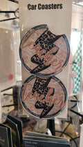 Teacher car coasters
