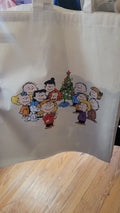 Charlie brown tote bag