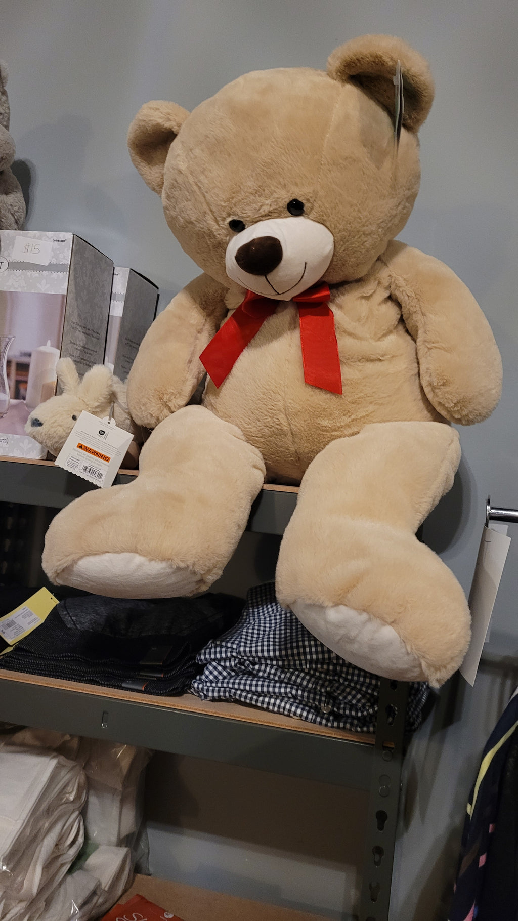 Huge teddy bear