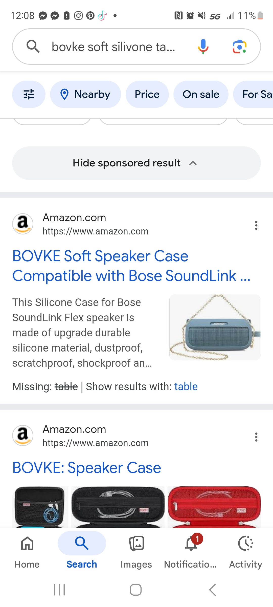 Speaker case Silicone purple