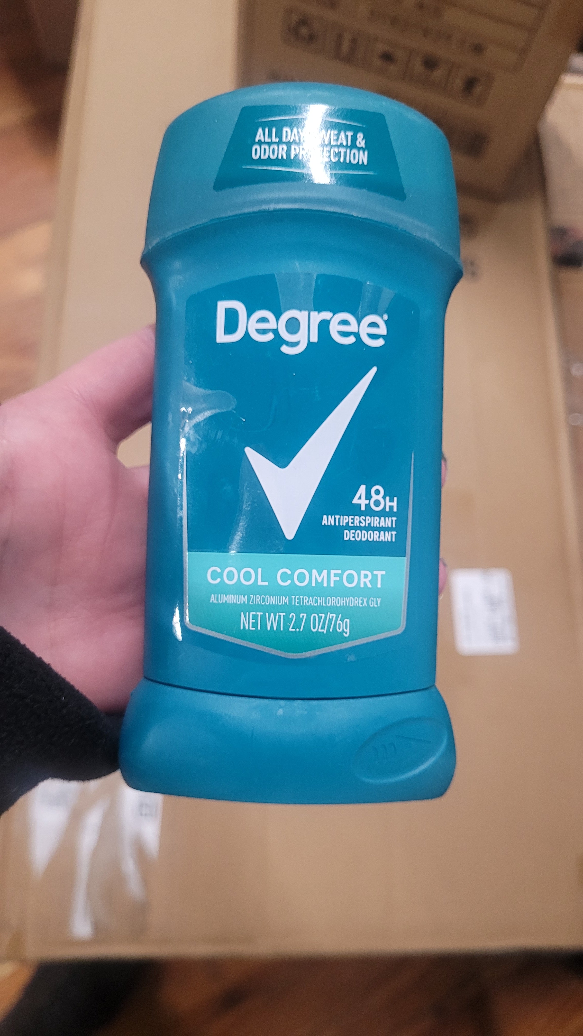 Degree deodorant