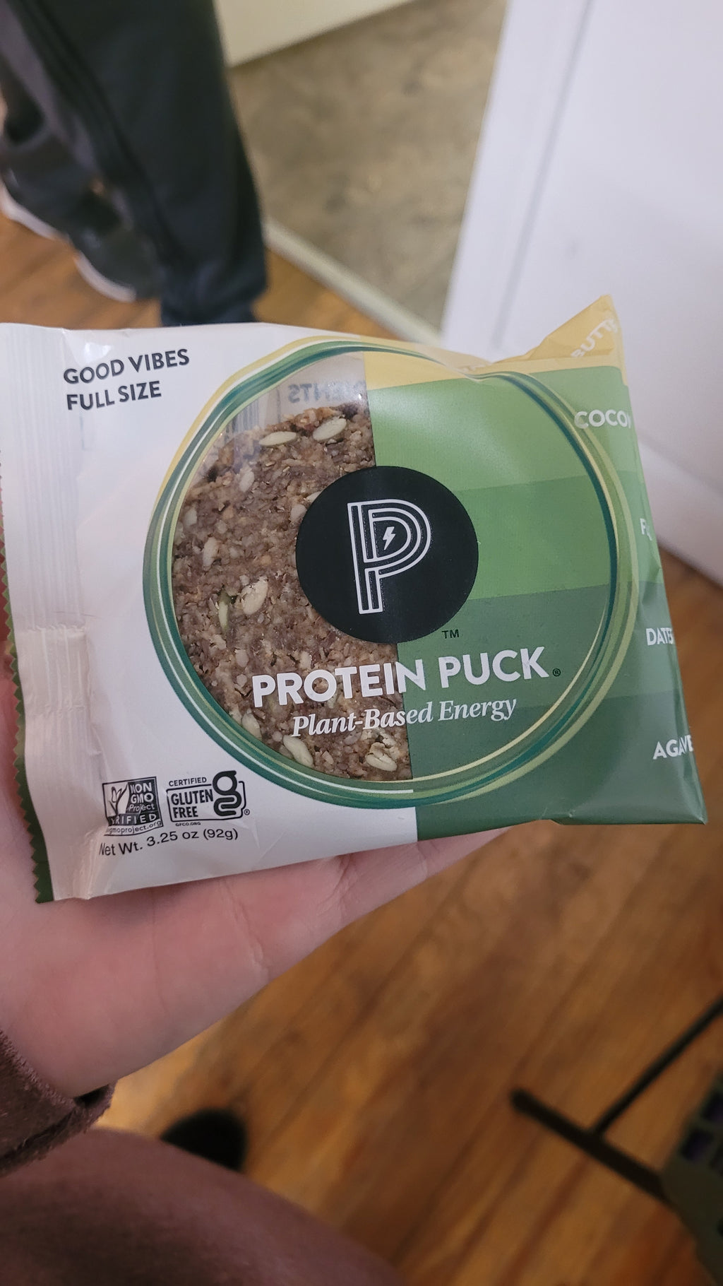 Sunflower butter coconut protein pack
