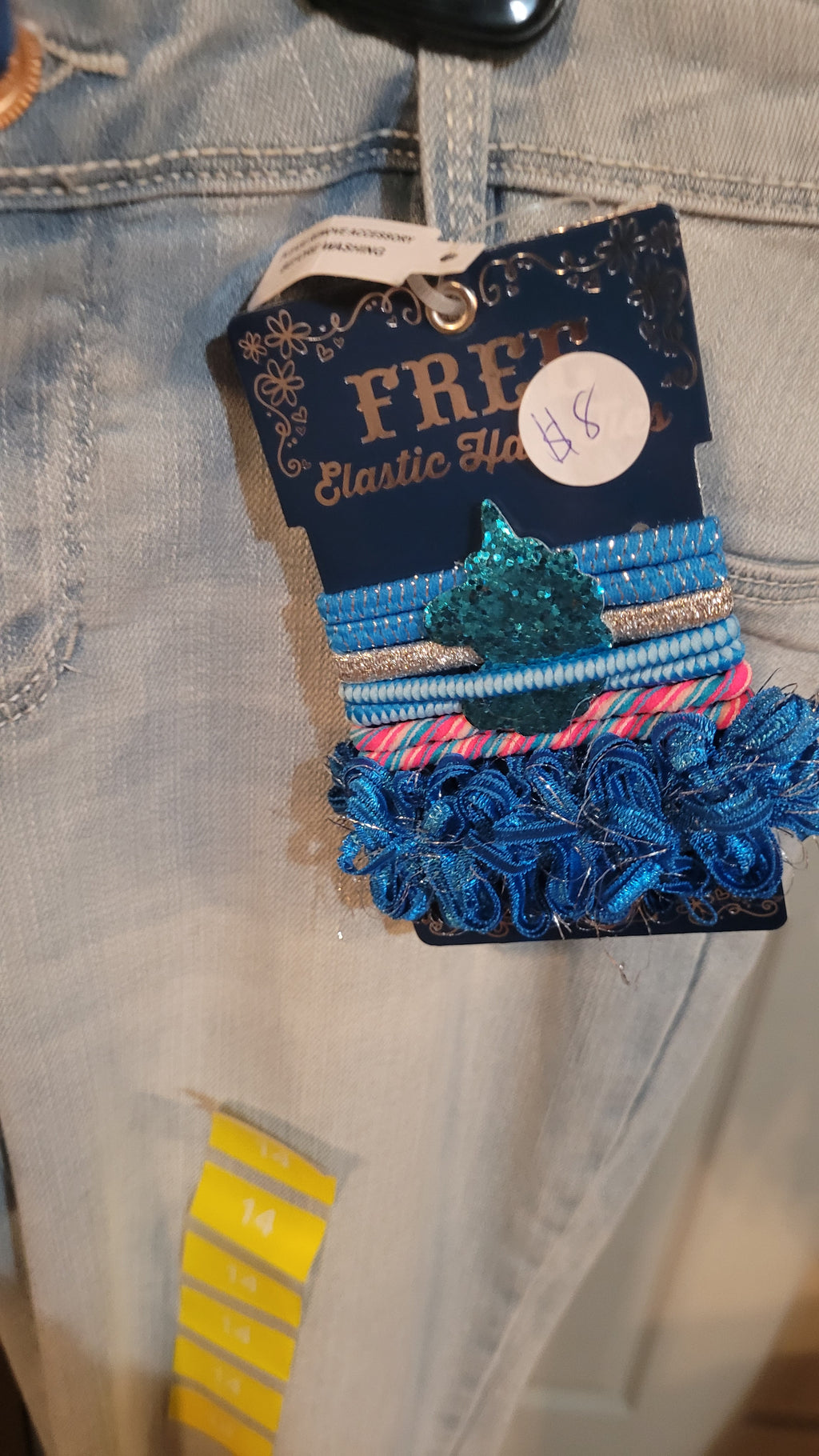 Kids 14 jeans run small