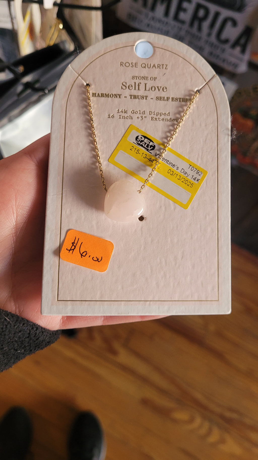 Self love necklace