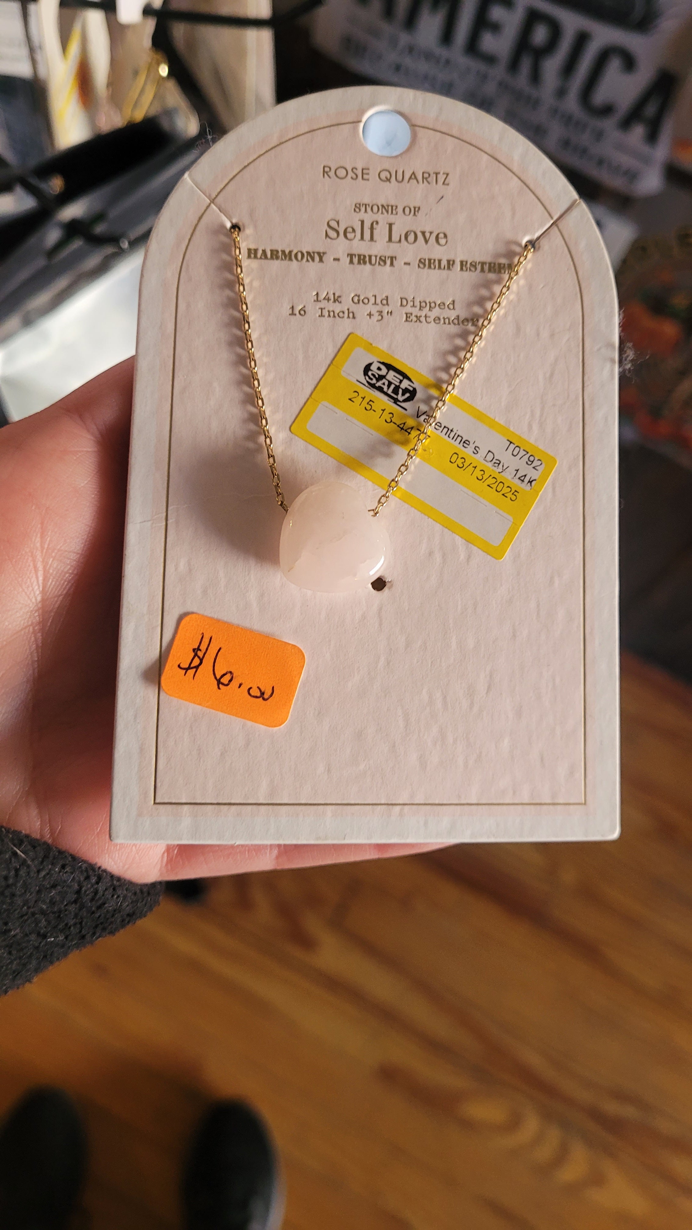 Self love necklace