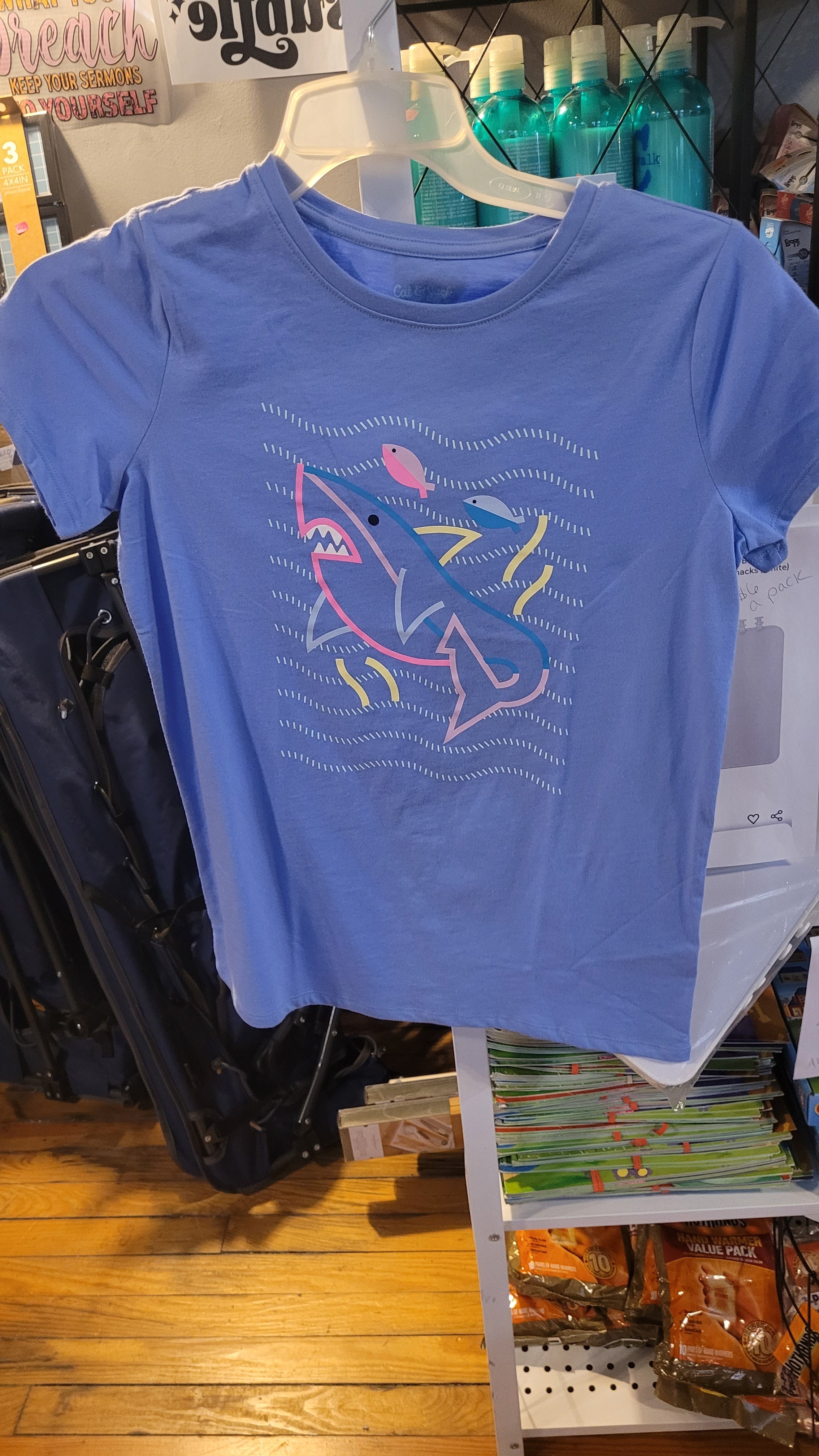 Kids XL shark shirt girls