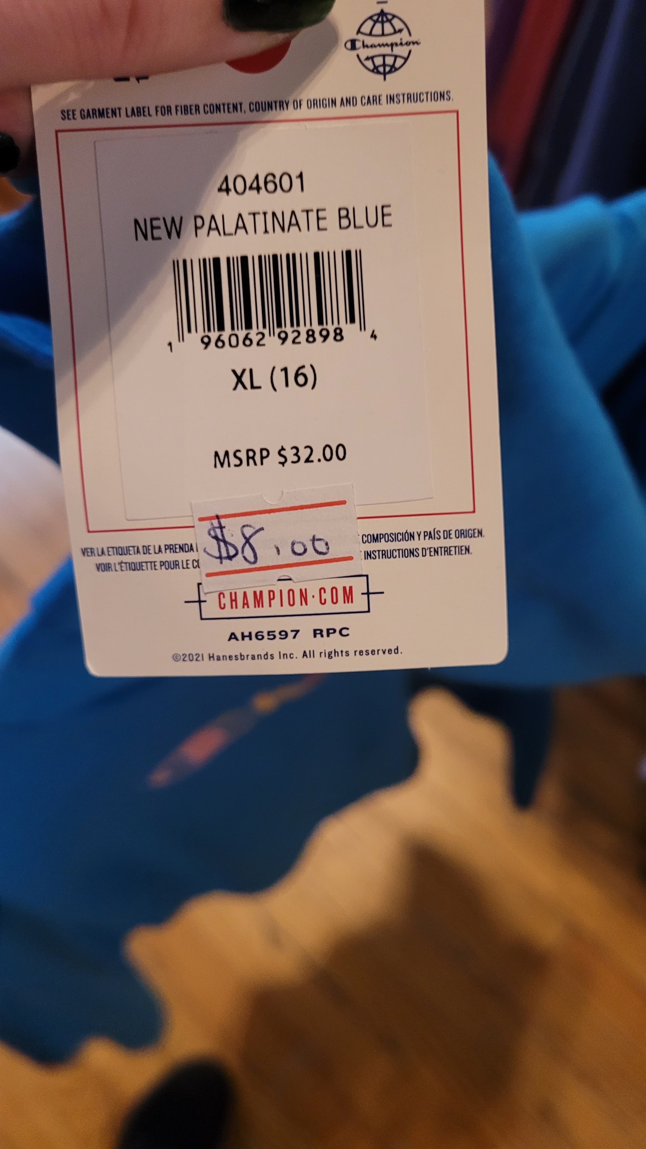 Kids Champion XL sweatshirt