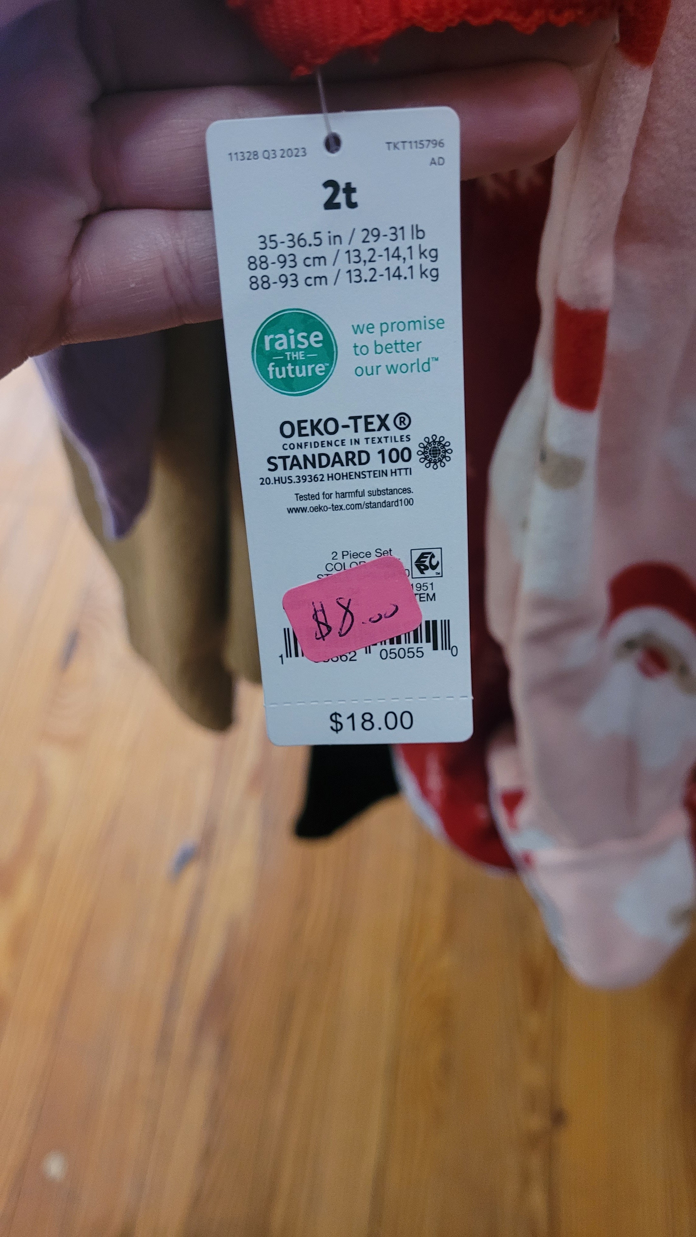 2T 2 piece pj's sets