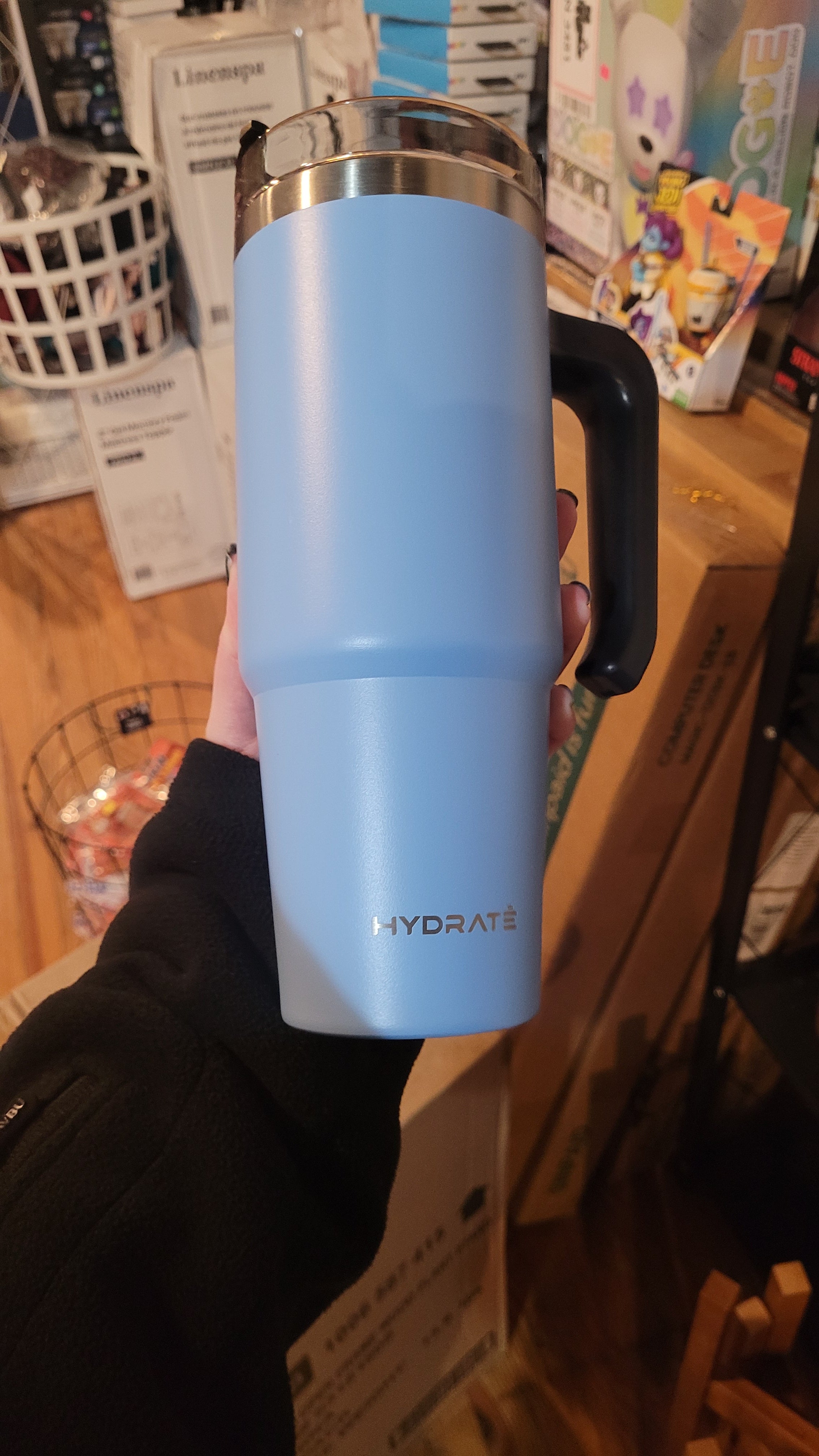 Blue 30 oz tumbler