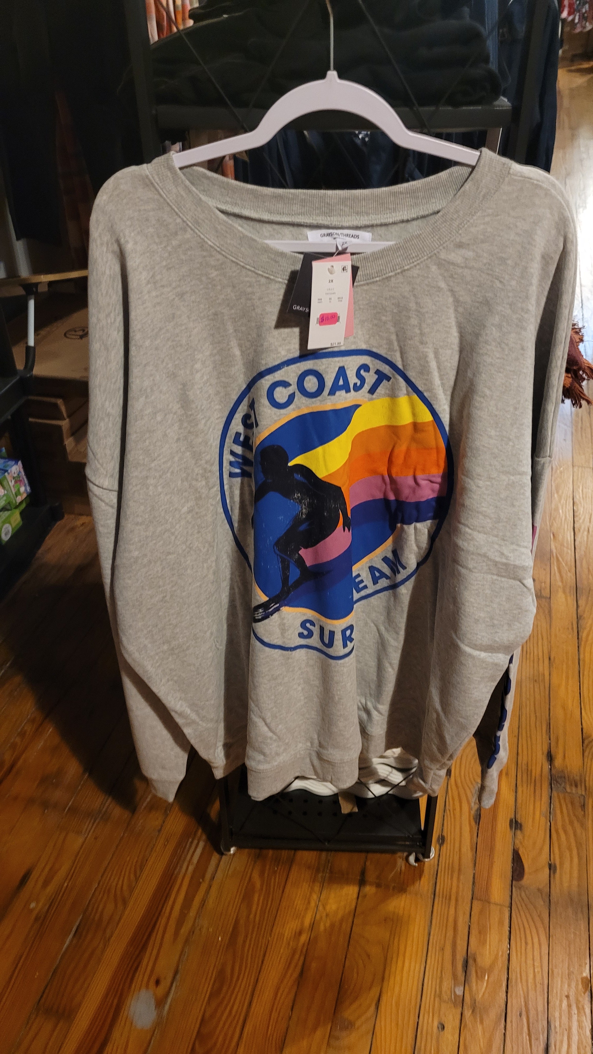 2x sweatshirt soft material