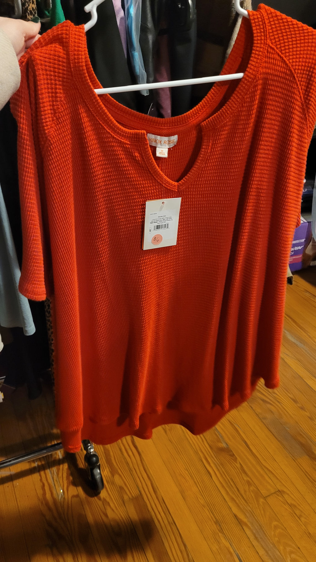 4x red shirt soft and stretchy