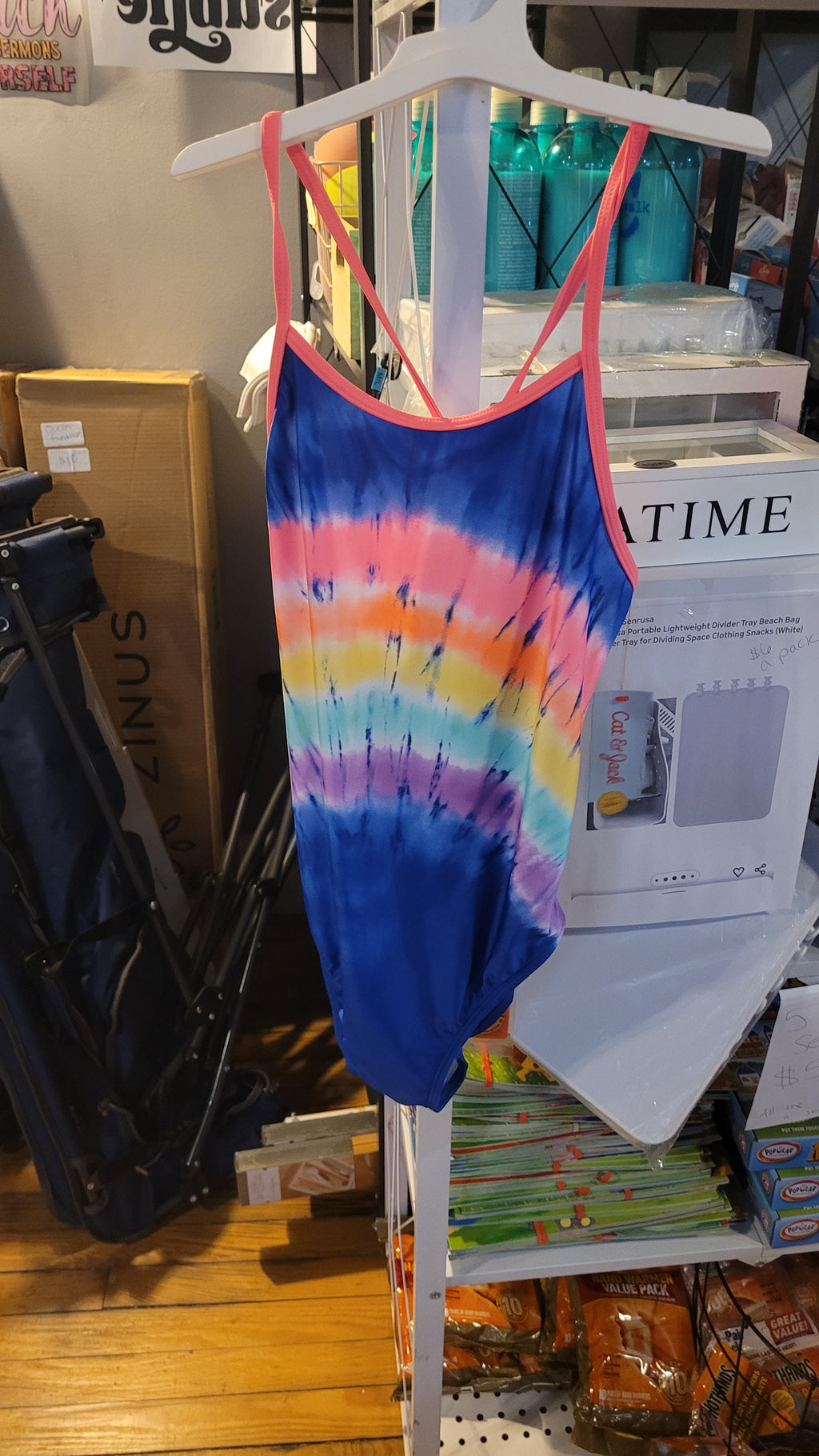 Kids XL swimsuit colorful