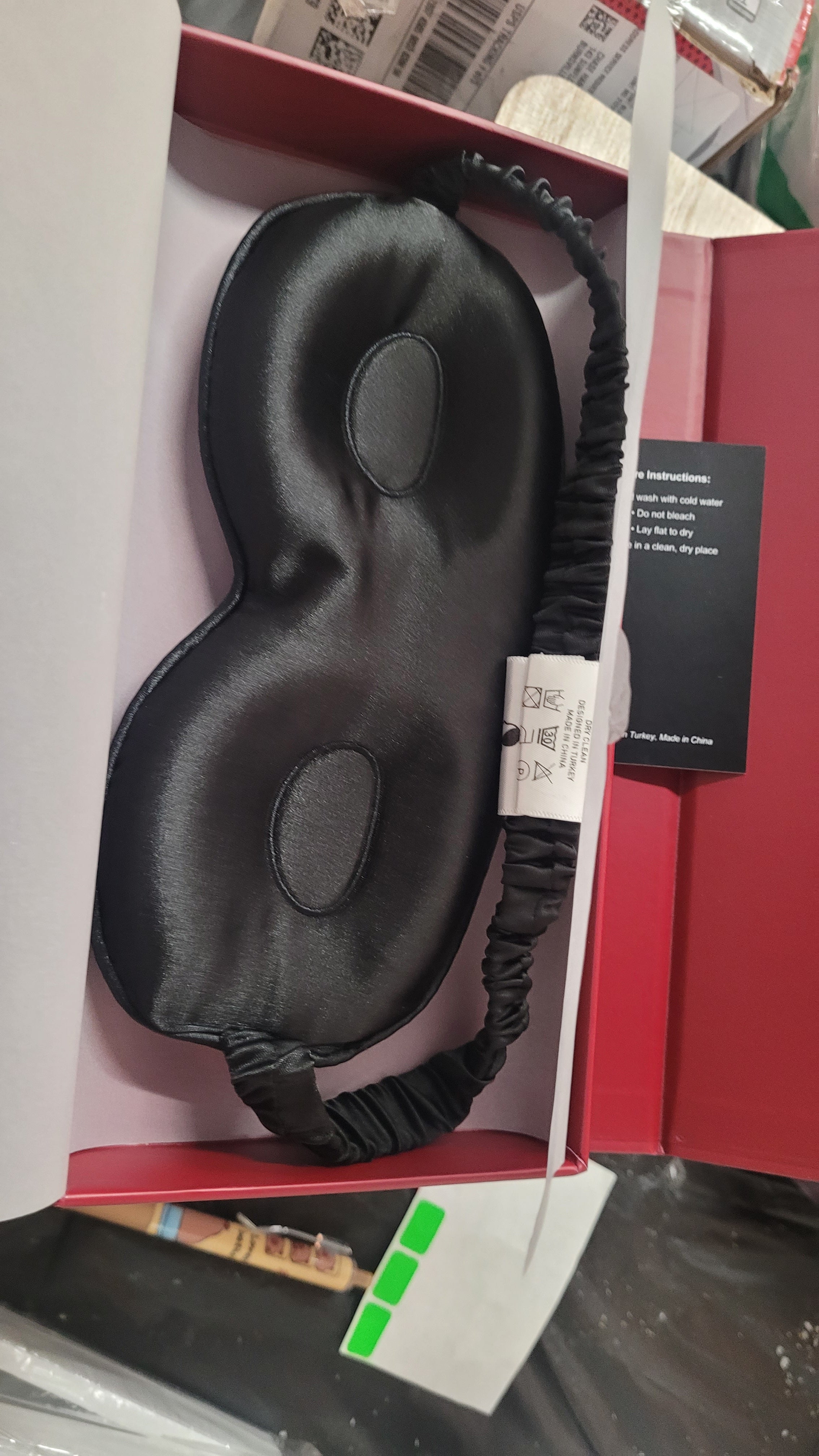 Eye mask satin