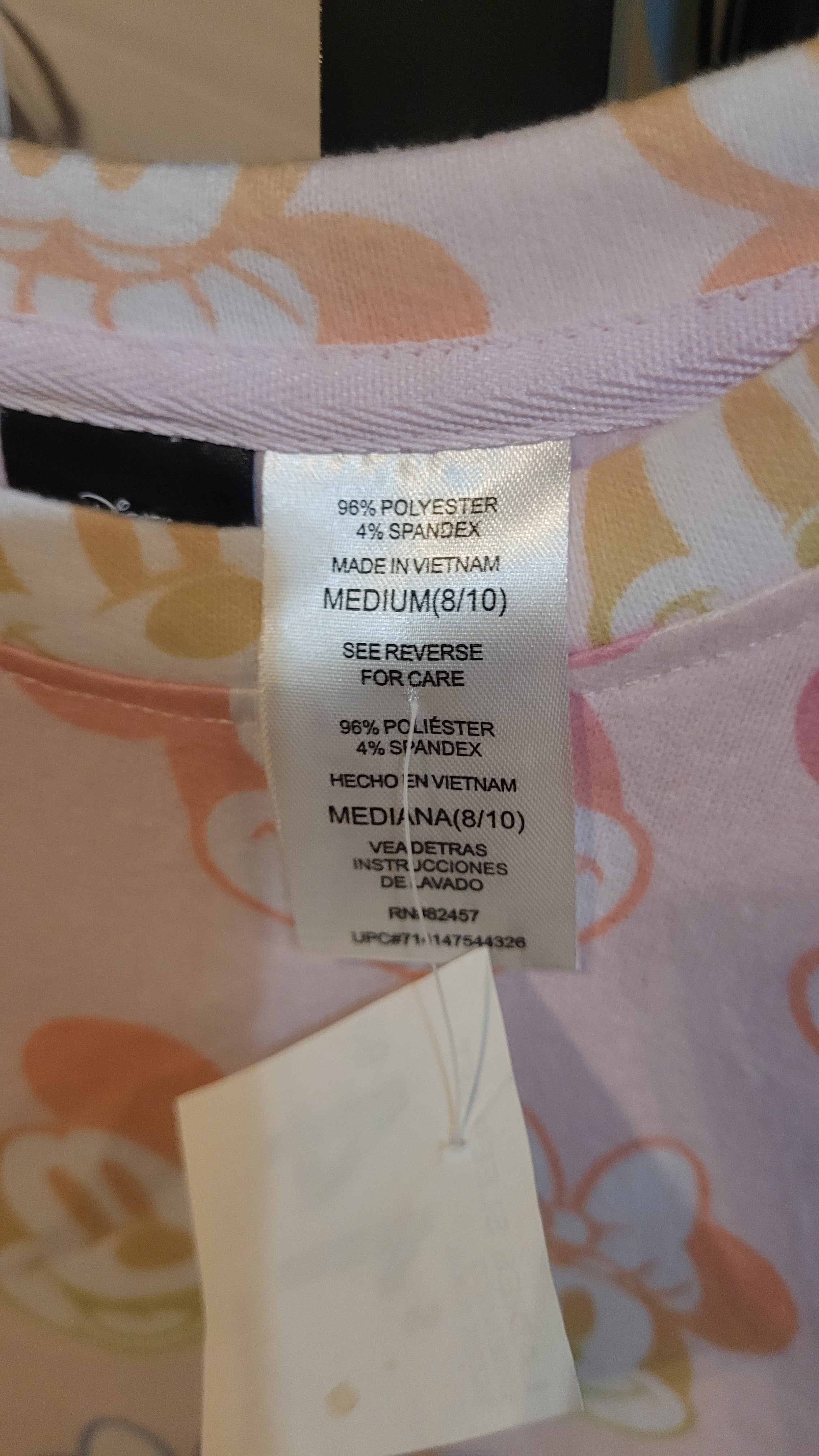 Medium bed time dress small stain on it kids