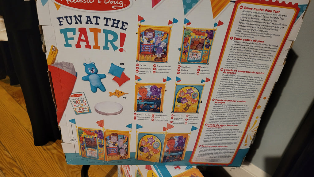 Fun at the fair tent Melissa & doug