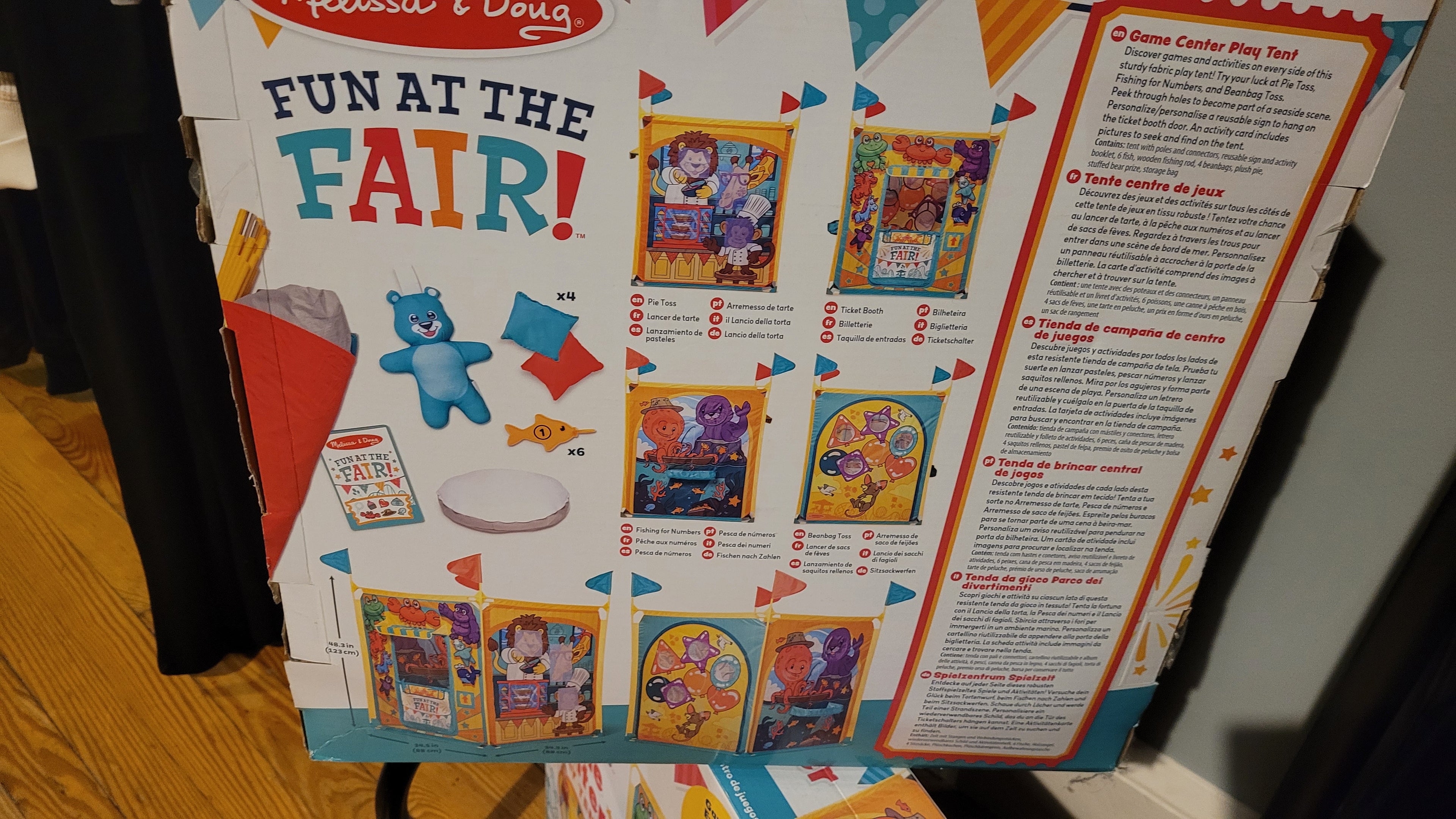 Fun at the fair tent Melissa & doug