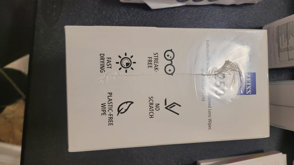 Lens wipes 250 count