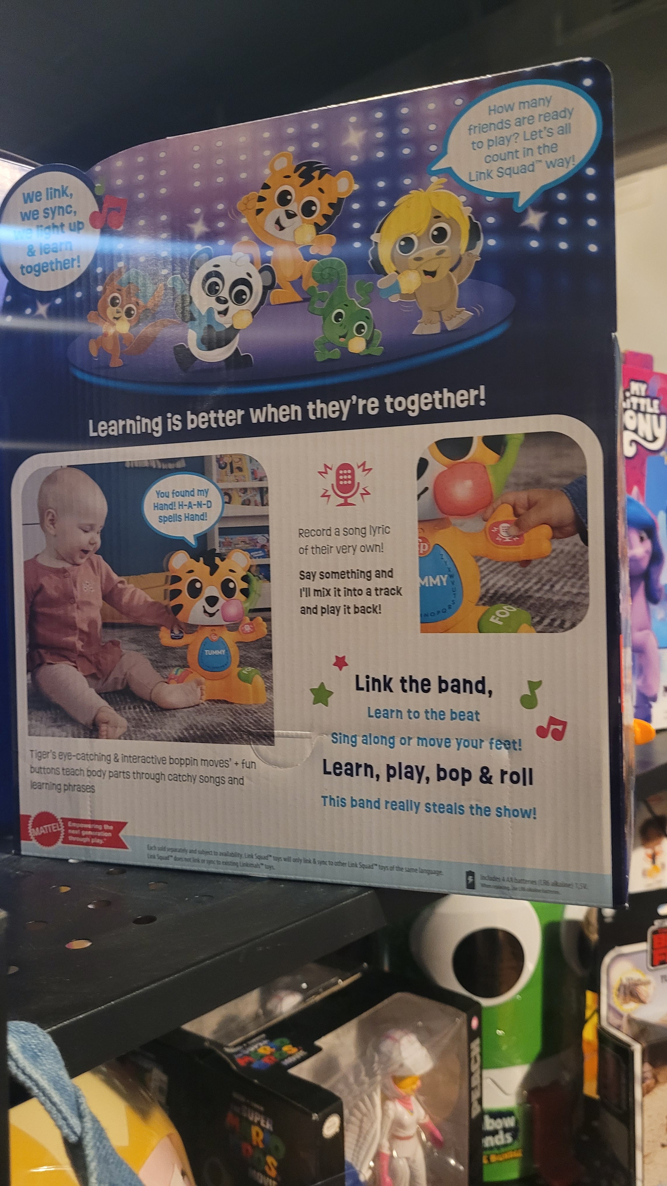 Tiger talking toy